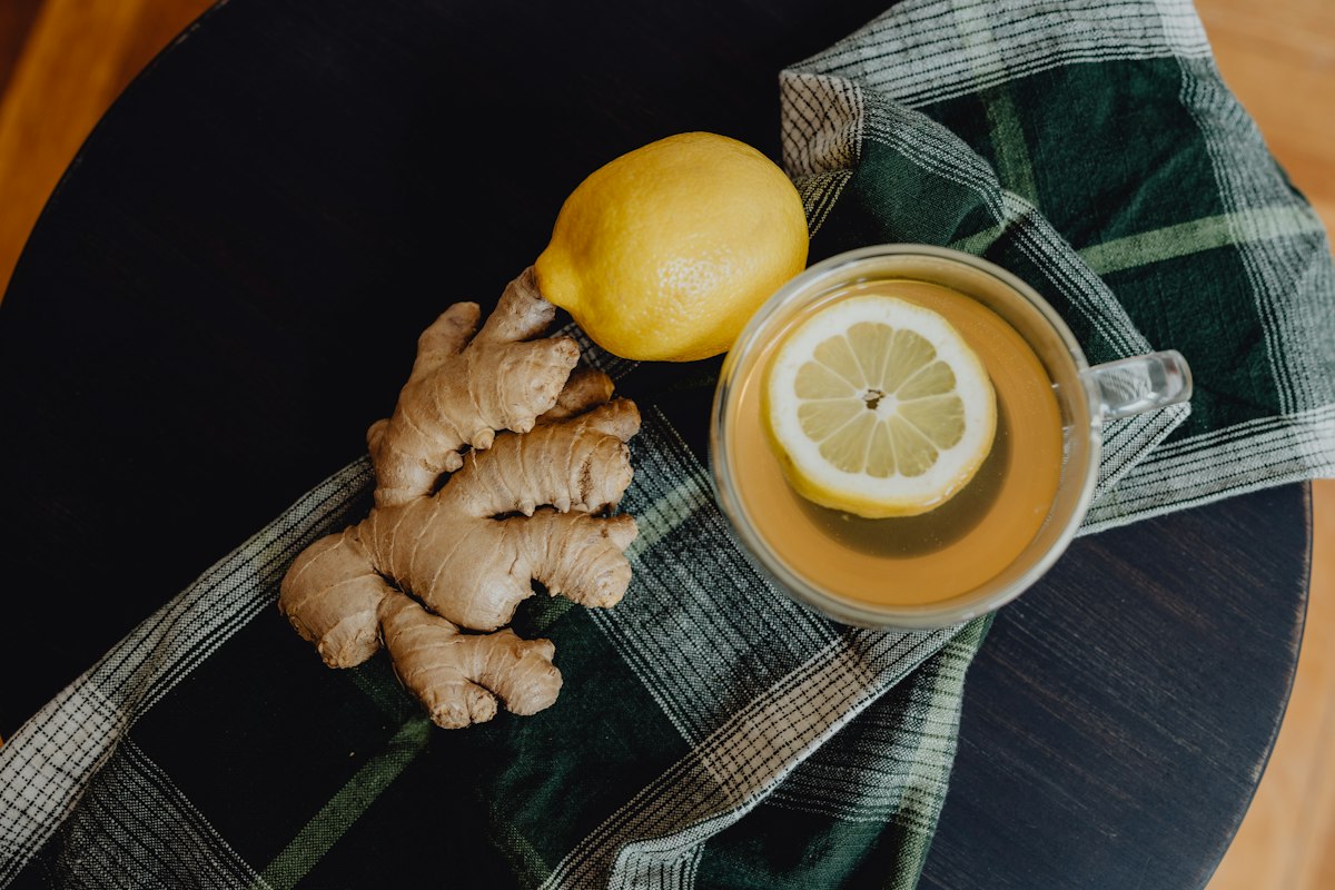 Jengibre rallado para infusiones